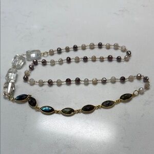 New Hespera Bespoke authentic gemstone Necklace